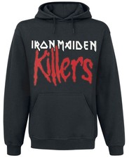 Iron Maiden Kapuzenpullover Herren Killers Logo schwarz