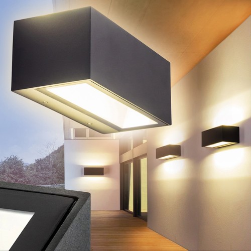 Wandleuchte led design - wandleuchte, garten