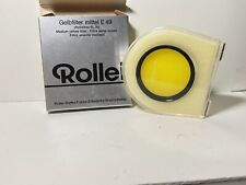 #30013- Rollei Rolleiflex  Filter Yellow Gelbfilter E49