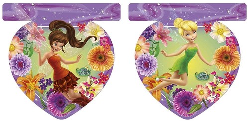 Disney feen wimpelgirlande - feen,