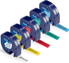 91221 91221 16851 12mm Schriftband für Dymo Letra Tag Band LT-100T 100H XM