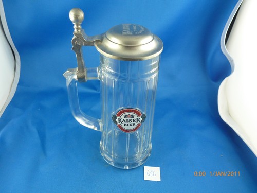 Glaskrug bierkrug 3 - bierkrug, liter