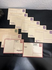 DR Ungebrauchte Ganzsachen