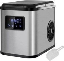 Eiswürfelmaschine Ice Cube Maker Ice Maker Eiswürfelbereiter 2L mit Timer #5sb