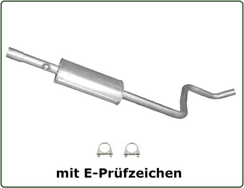 Mittelschalldämpfer für