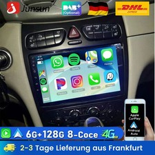 8Kern 6+128G Android13 Für Mercedes Benz CLK W209 W203 Autoradio Carplay Navi 9"