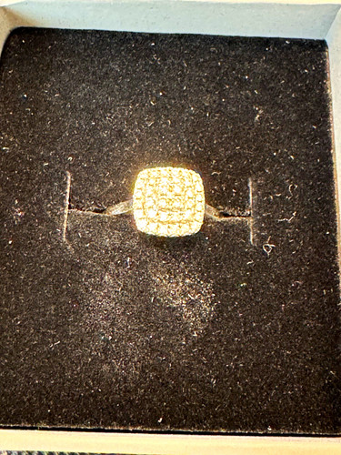 14k weißgold ring 52 - weißgold,