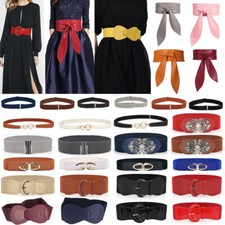 Gürtel Breit Elastisch Taillengürtel Wickelgürtel Strechgürtel Hüftgürtel Damen☑