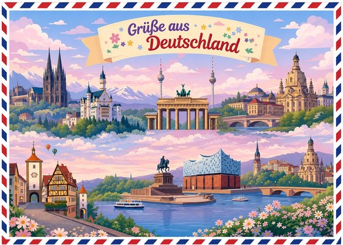 10x grüße aus - 10x, „grüße