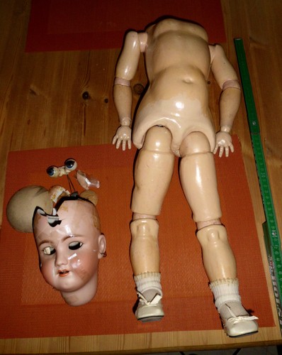 Antike puppe - 70, /