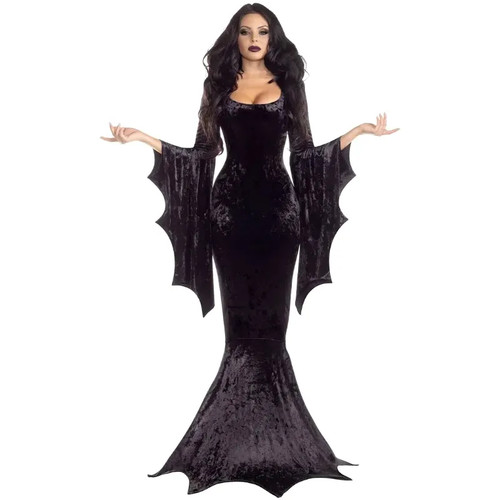 Gothic halloween kleid damen - gothic,