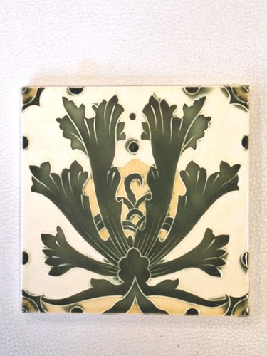 Jugendstil fliese kachel dtag - jugendstil, fliese,