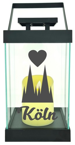 Edle glas laterne mit - edle,