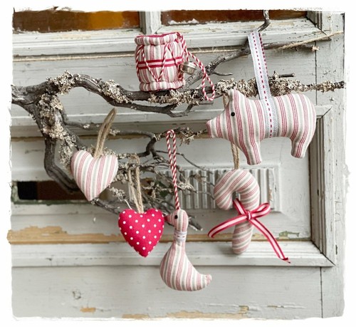 Dekohänger zuckerstange 11cm - dekohänger,
