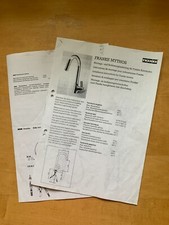 Franke Mythos - Küchenarmatur Wasserhahn Edelstahl - Ersatzteilübersicht