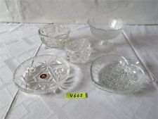 Konvolut Glasschalen Schale Kristallglas Glasteller Schälchen Dessertschale 
