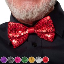 Pailletten Glitzer Fliege