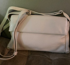 FIRMA FUNBAG - Kleine LEDER - TASCHE -  Farbe CREME