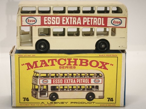 Daimler bus esso - esso, beige