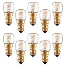 10 x Backofenlampe 25W E14