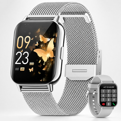 Smartwatch damen silber - in,