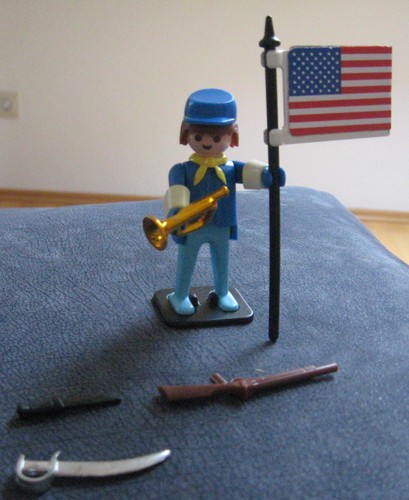 Playmobil soldat mit - soldat,