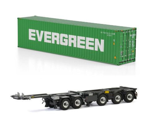 Wsi 40ft evergreen container - evergreen,