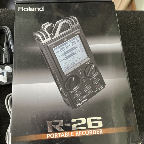 Roland r26 field recorder - field, 6