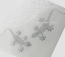 Hotfix Strass Bügelbild Tier