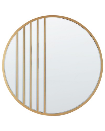 Wandspiegel gold rund - , cm
