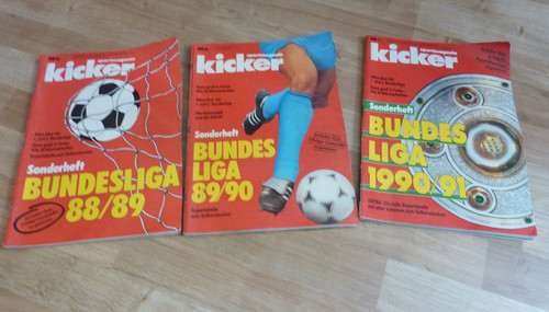 Kicker sonderhefte - 3x,