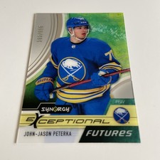 NHL Card-JJ Peterka-Exceptional Futures xxx/899-Synergy 2021-22-Sabres