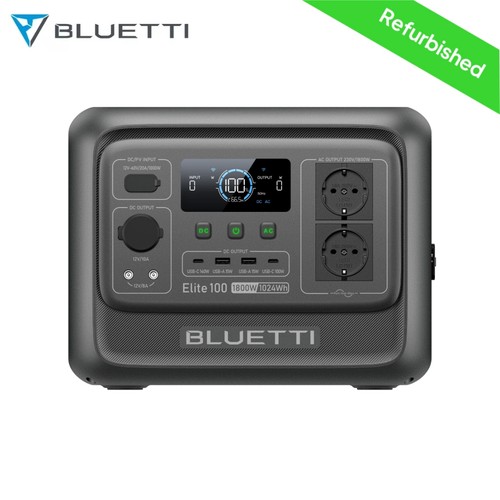 Bluetti elite 100 tragbare - bluetti,