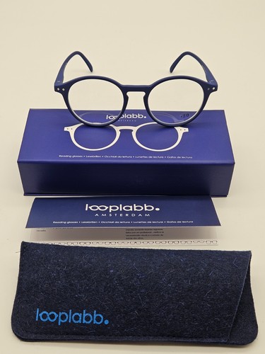 Looplabb faust yves blue 00 - blue, +2.00