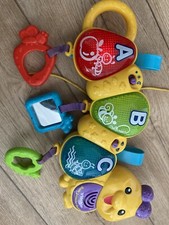 Baby ABC Raupe für Laufgitter Babybett Top Kleinkind Spielzeug