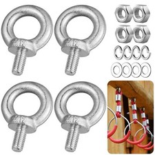 4 Stk Ringschrauben Ösenschrauben Augenschrauben DIN 580 M12 Schrauben Mutter
