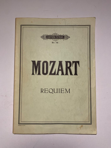 Noten mozart requiem - mozart.,