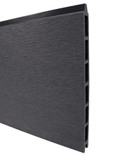 2 Wahl WPC Sichtschutz Steck Zaun Paneel Brett Windschutz System ca. 183x21x2cm