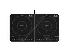 Silvercrest® Doppelinduktionskochplatte »SDI3500 E1«Induktionskochplatte *B-Ware