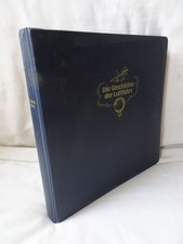 Gepflegtes Briefmarken-Sammelalbum "Geschichte der Luftfahrt" Borek-Verlag