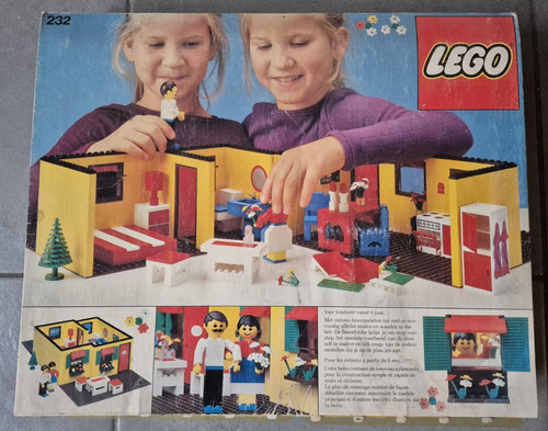 Lego 232 bungalow box - 232, and