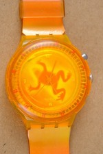 SWATCH SCUBA LOOMI "LUMINOSA"  SDJ901 SDJ 901 - MIT LICHT  Guter Zustand