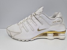 Nike Shox NZ   weiß gold