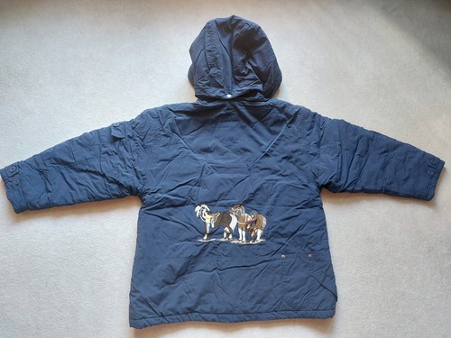 Winterjacke mit pferden - mit,