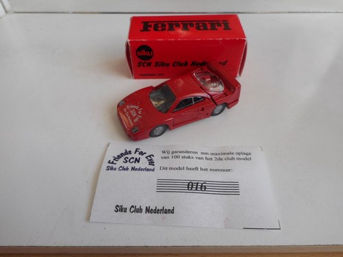 Siku ferrari f40 - "scn,