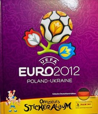 Panini Sticker HARDCOVER Album UEFA EURO EM 2012 POLAND-UKRAINE + Poster D1-D20