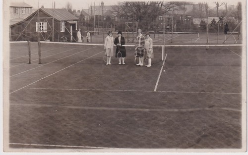 1920er rppc blackpool damen - 1920er,
