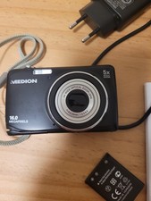 Medion MD86765 - 16.0 MP - Schwarz - Digitalkamera Kamera - Geprüft 86765