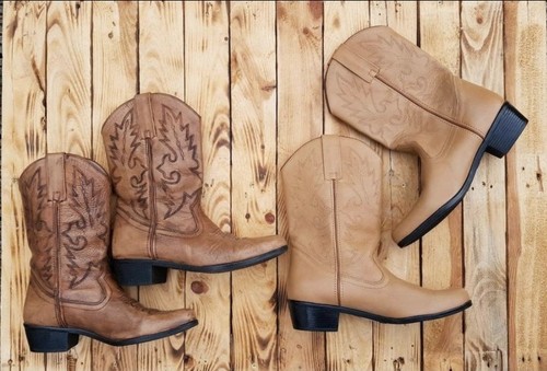 Neue cowboy stiefel echt leder - cowboy,