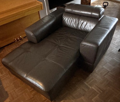 Braunes chaiselongue sofa - braunes,